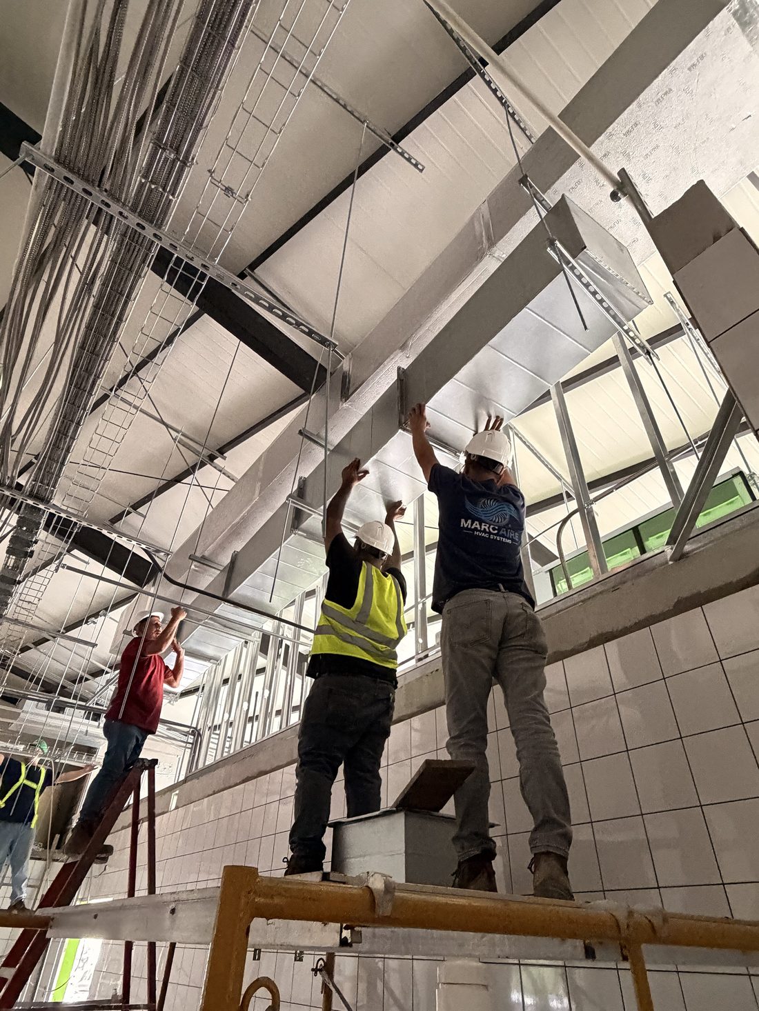 Instalación de ductería